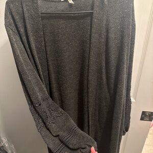 Elegant Gray Women's Sweater